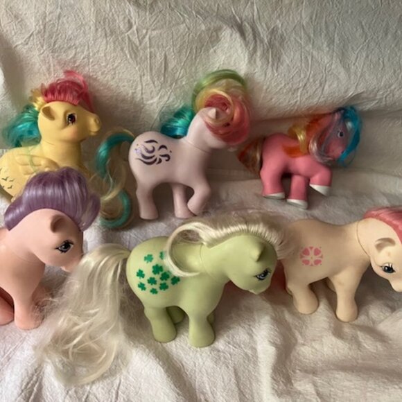 set of 5 my little pony &1 remco - Picture 1 of 12